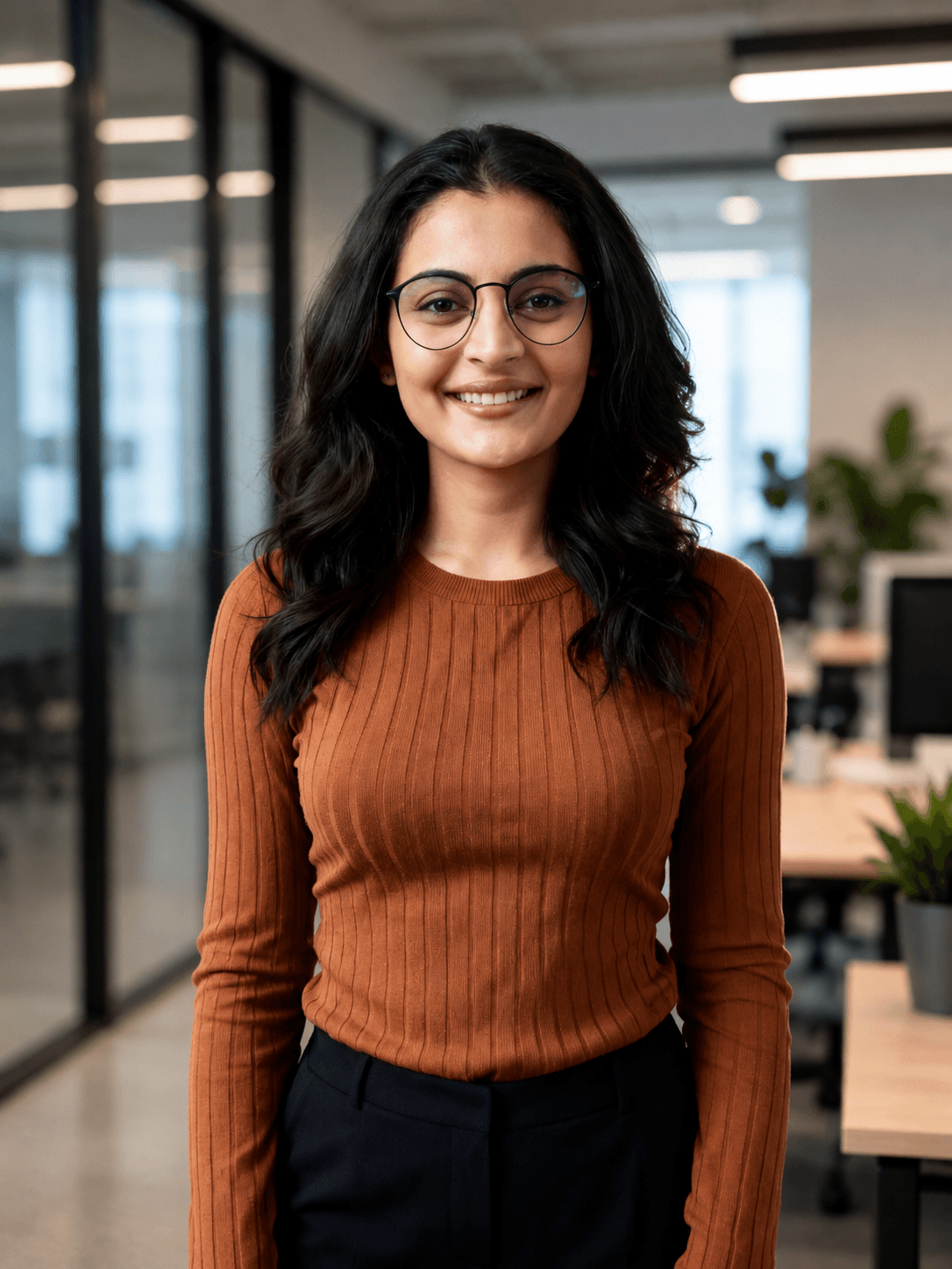 Professional AI headshot example generated with ExactShot