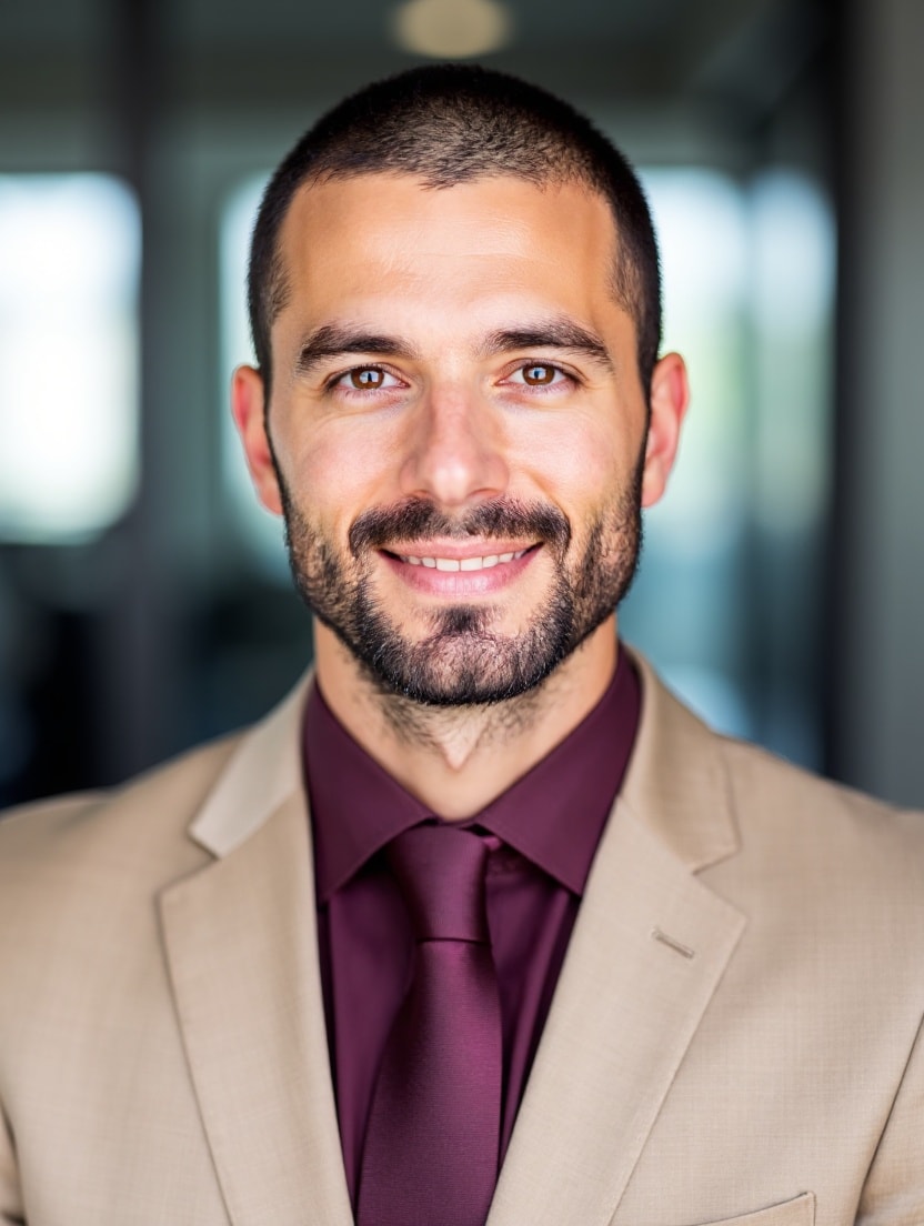 Professional AI headshot example generated with ExactShot