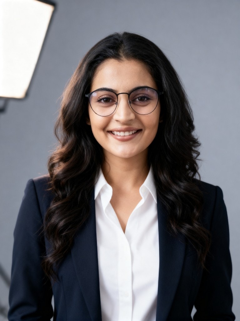 Professional AI headshot example generated with ExactShot